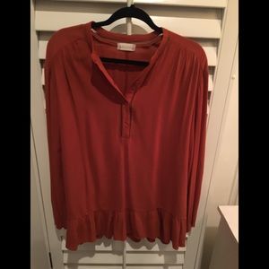 Altar’d State Tunic. Size L. Burnt Orange